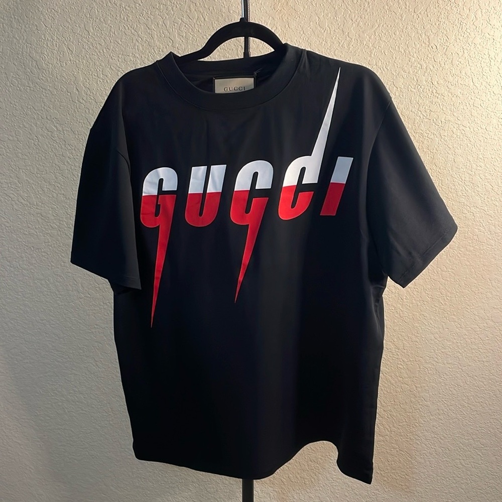 GUCCI BLADE PRINT T-SHIRT